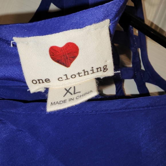 NWOT One Clothing Blue Dress - Picture 4 of 5